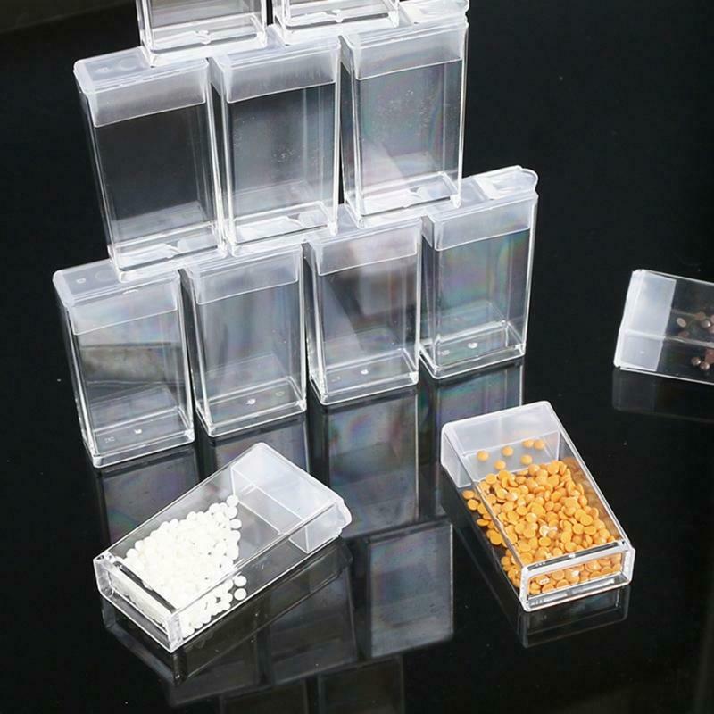 Creative Design 5 Pcs 1 Pack Diamond Container Practical and Multifunctional