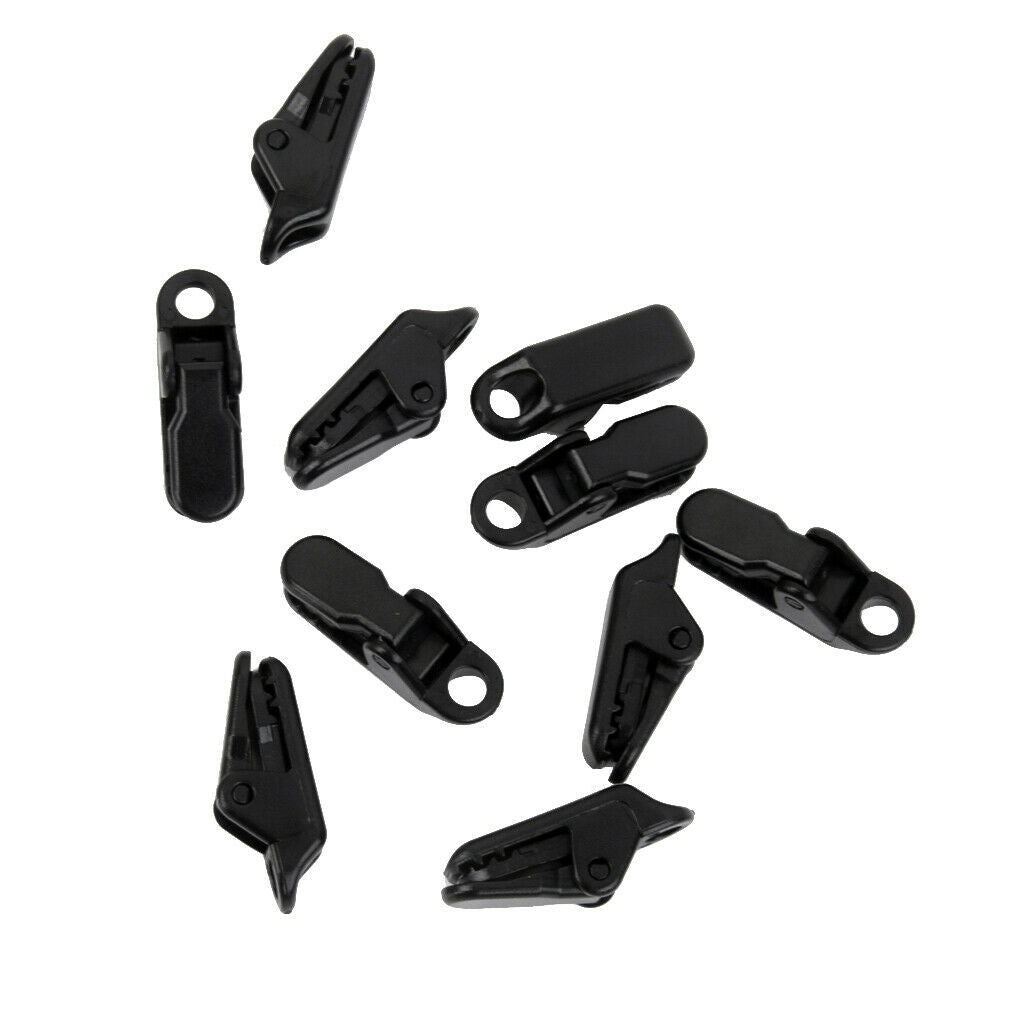 50x Small Tent Awning Clamp Tarp Clips Snap Hangers Car Boat Cover Outdoor