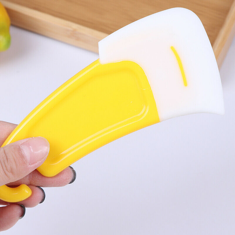 Pan Cleaning Scraper Silicone Kitchen Spatula Cake Baking Pastry Tool Dis.l8