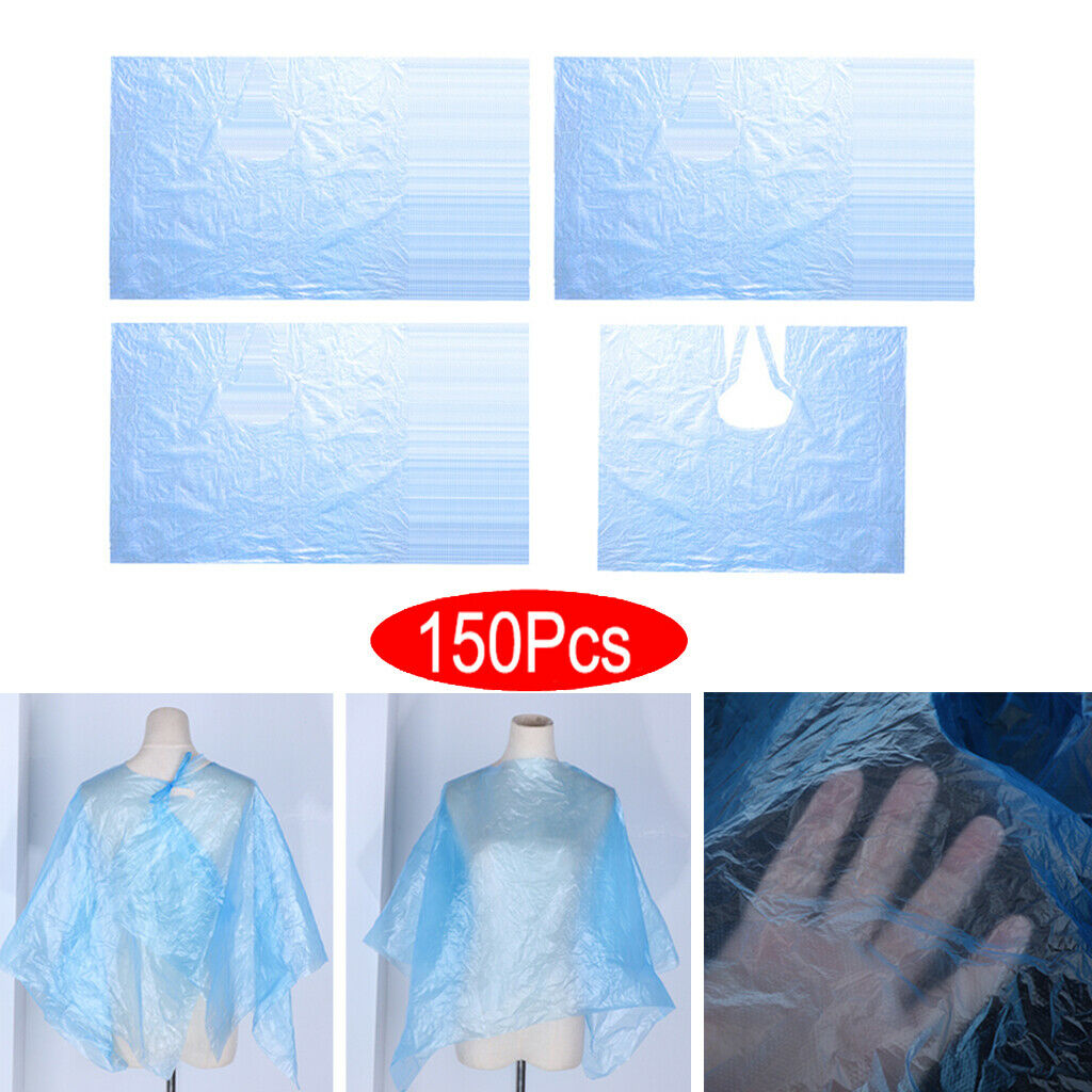 200pcs/set Disposable Hairdressing Capes Breathable Hair Styling Bib Cloth