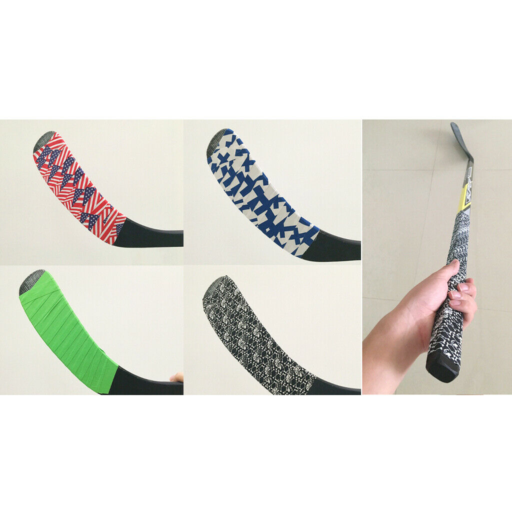 Cloth Hockey Stick Handle Sticky Grip Tape Ice Hockey Wrap Red Stripe