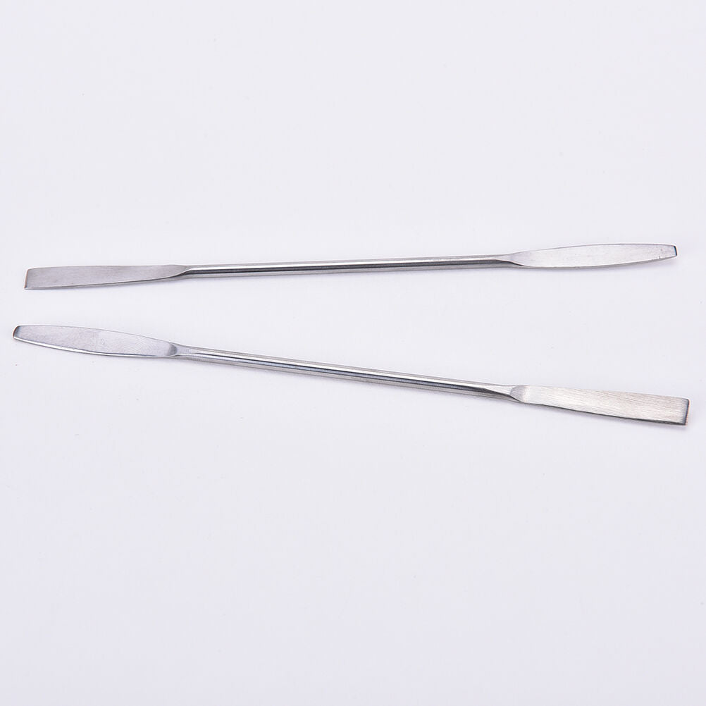1Women Stainless Steel Nail Art Makeup Palette Spatula Tone Rods Tool Beauty.DD