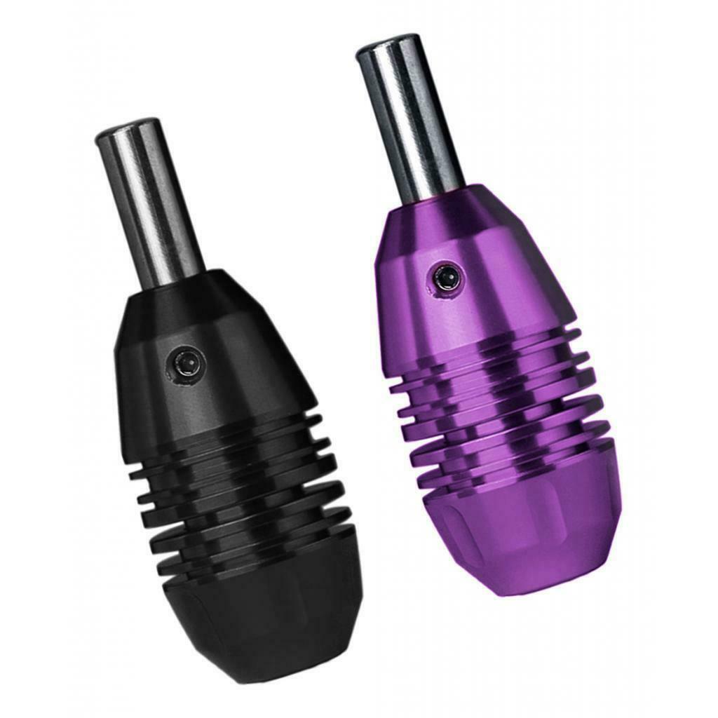 2X Aluminum Alloy SelfLock Tattoo Machine Tube Handle Grip Tattoo Handle Bar
