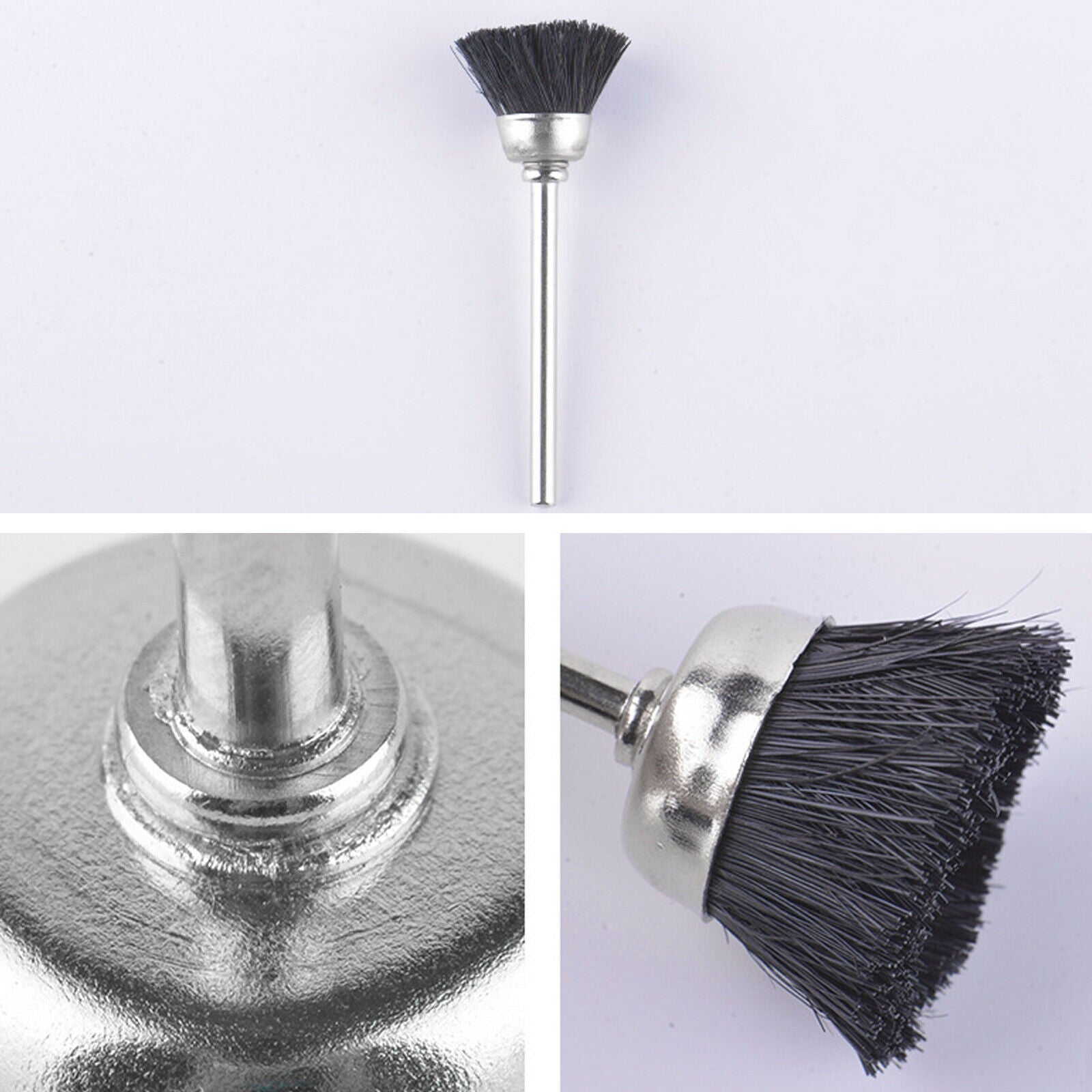45pcs Pig Bristles Wire Wheel Polishing Mix Brush Set for Dremel Rotary Tool Kit