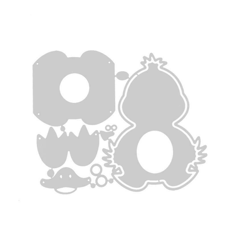 Easter Duck Metal Cutting Dies Stencil Scrapbooking DIY Album Stamp Paper Card