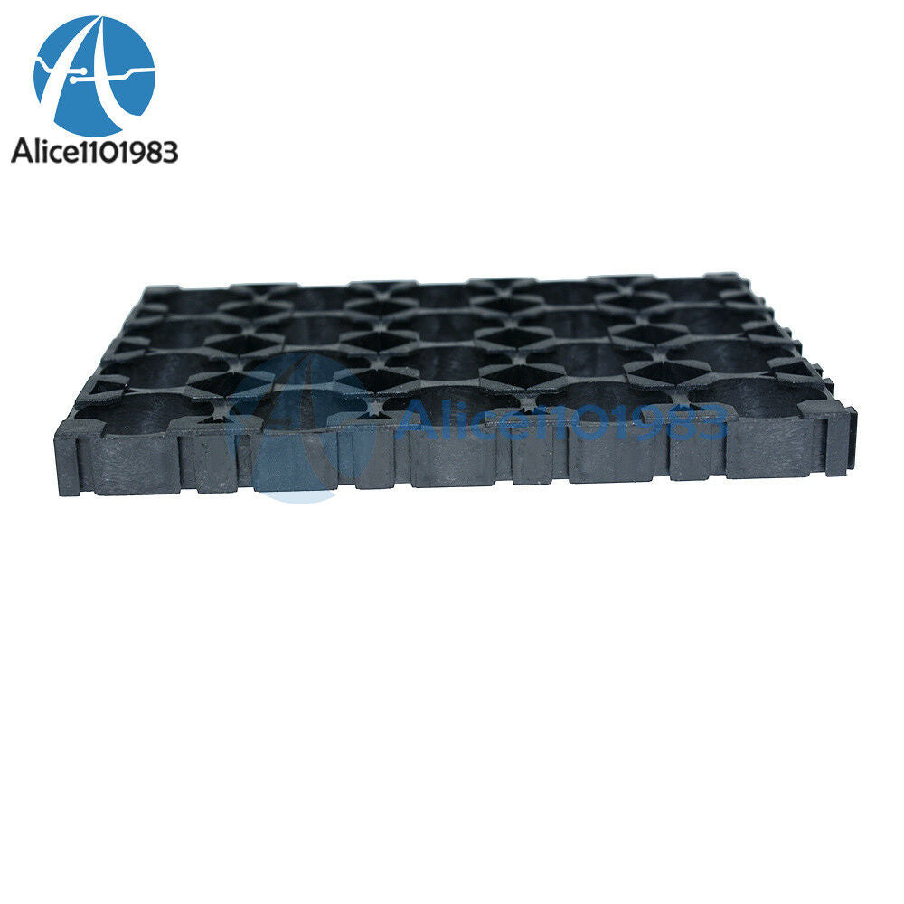 5PCS 4x5 Cell 18650 Batteries Spacer Radiating Shell Plastic Heat Holder Bracket