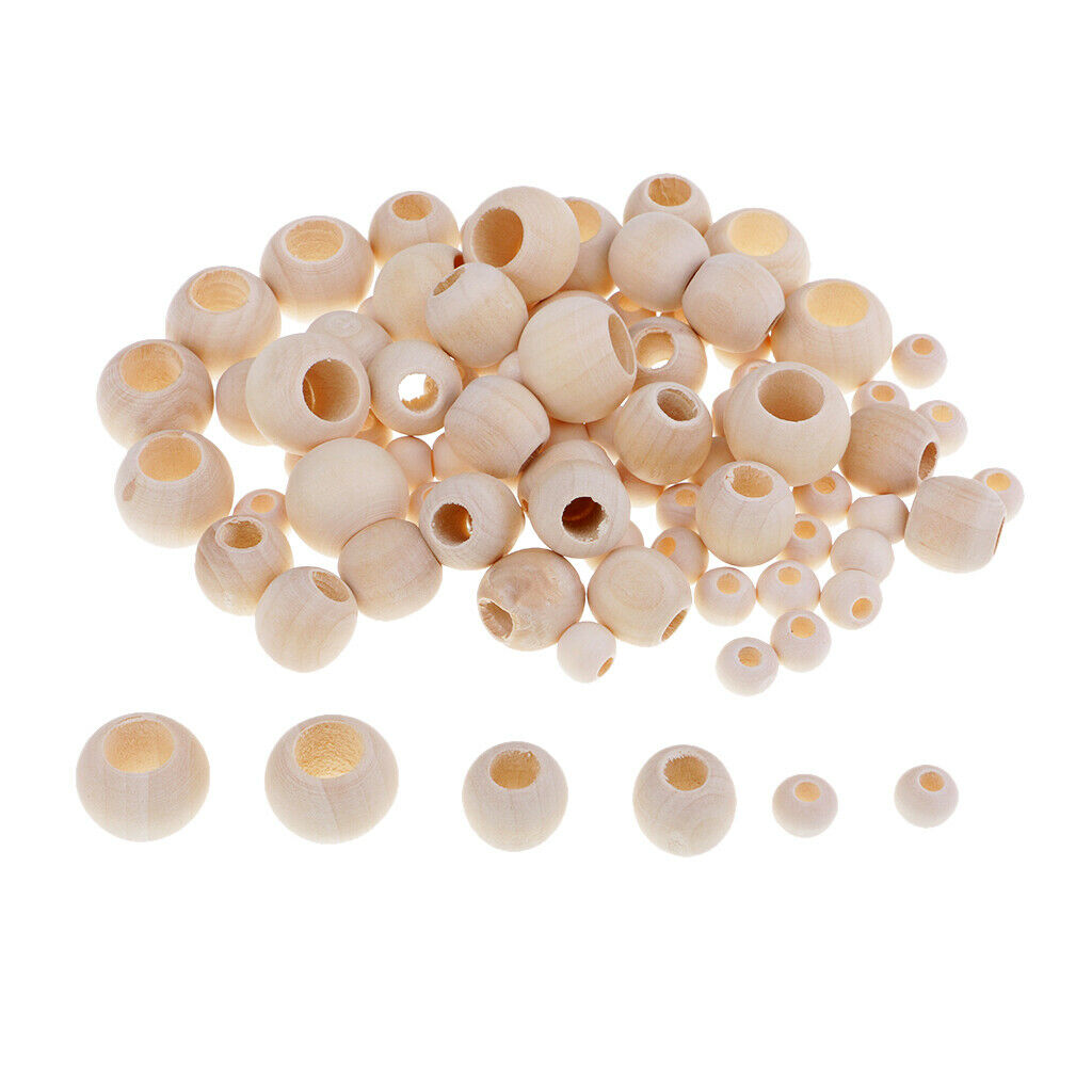 220Pcs Round Beads Jewelry Making Bead for DIY Necklace Jewelry Beading