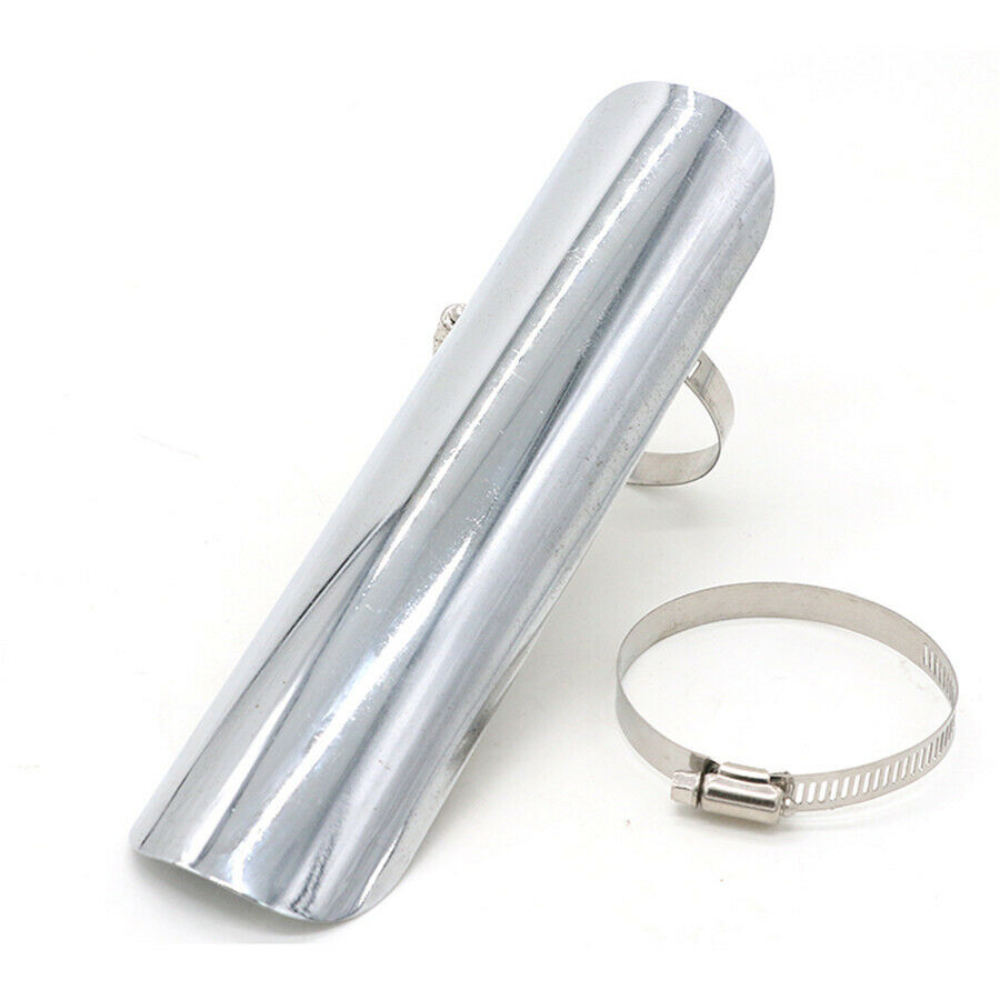 Motorcycle Anti-Hot Cover Exhaust Muffler Pipe Cover Heat Shield for 46mm-70mm