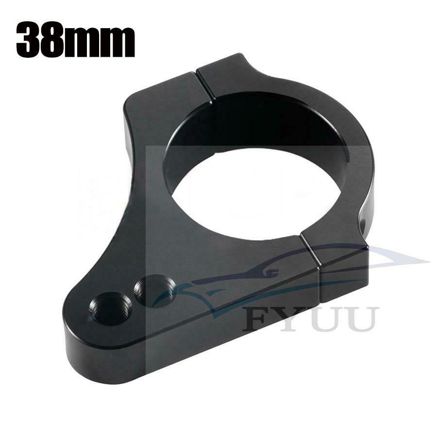 38MM Motorcycle Aluminium Steering Damper Fork Bracket Reduce Lever Vibration
