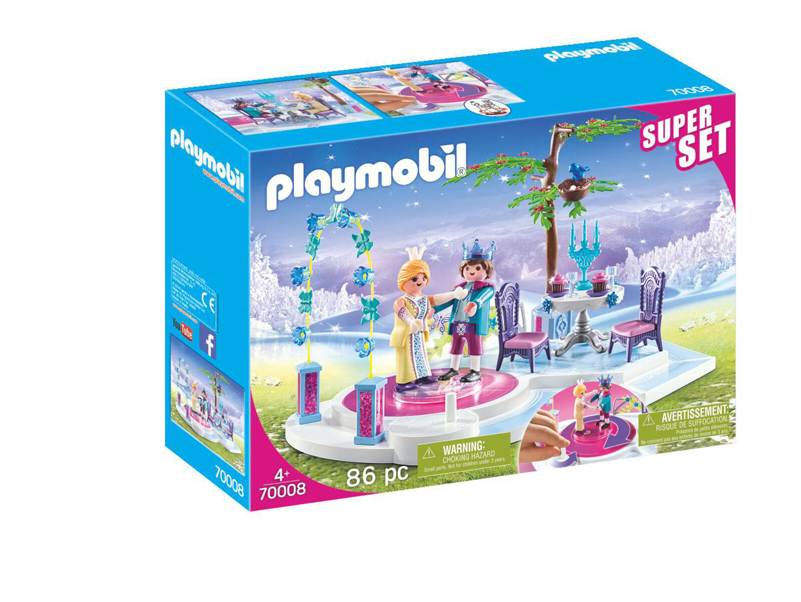 70008 Playmobil Super Set Royal Ball Playset with Figures inc 86pcs Children 4+