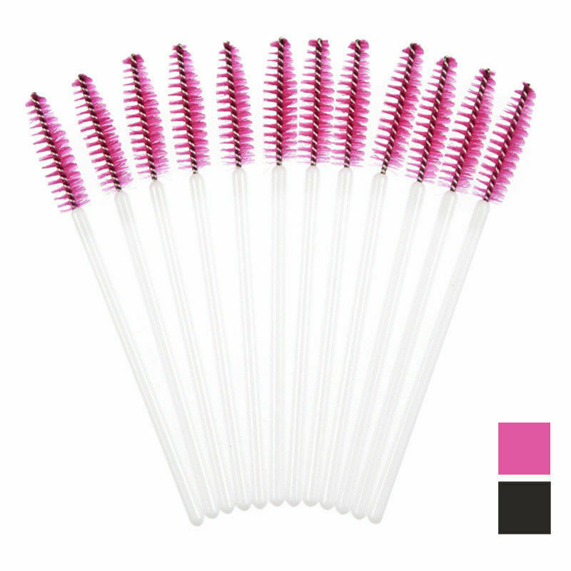 50x Disposable Eyelash Brush Mascara Wands Applicator Tool