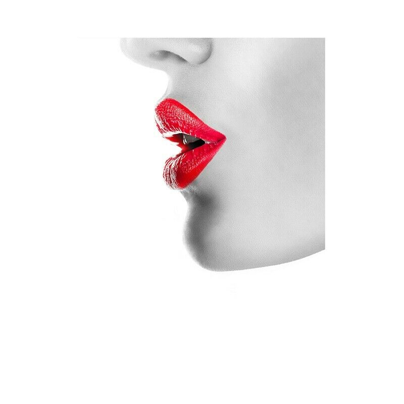 Fashion Girl Red Lips Picture Canvas Poster Art Prints Home Wall Hanging Decor