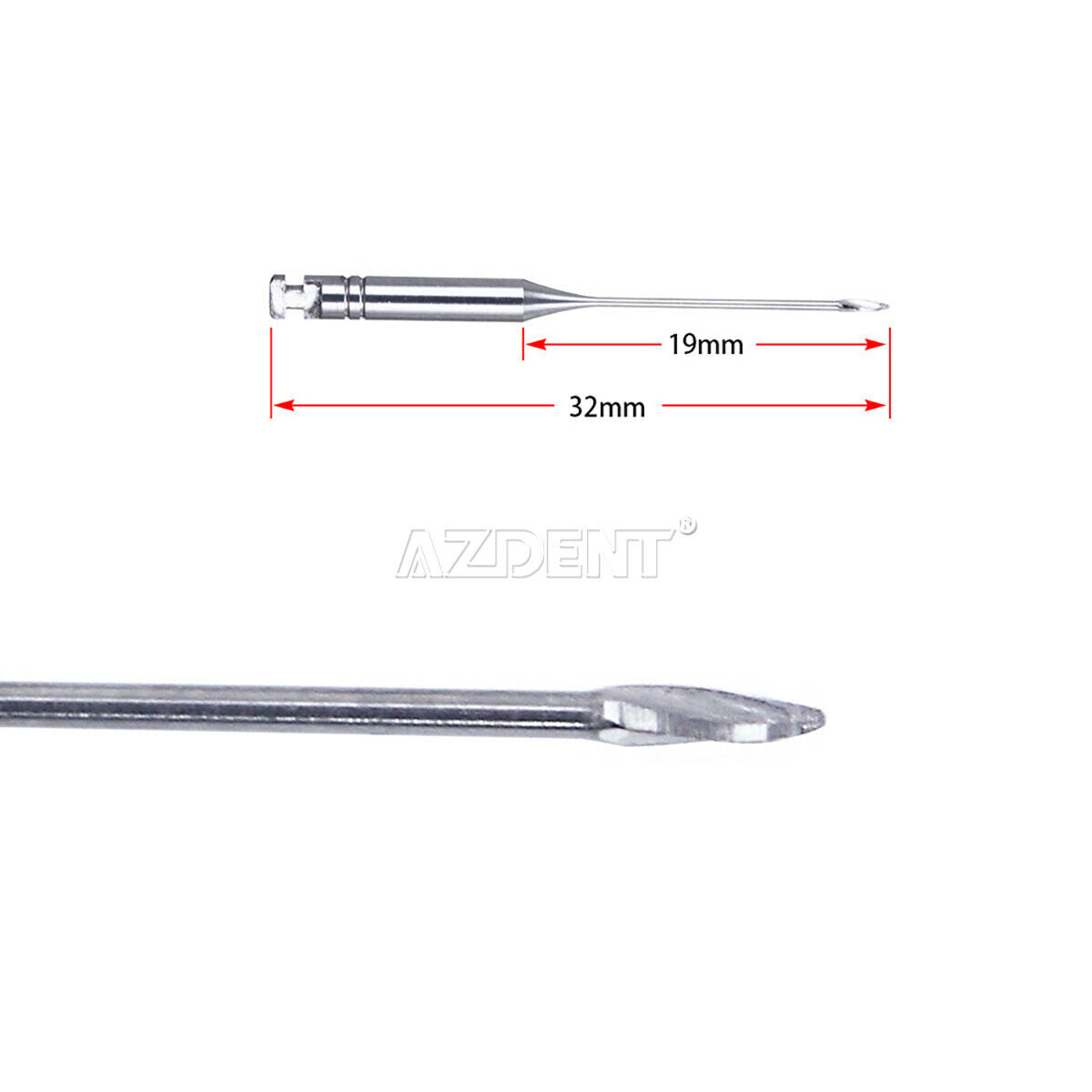 20Box Dental Gates Glidden Drills Endodontic Root Canal 2# 32mm Stainless Steel
