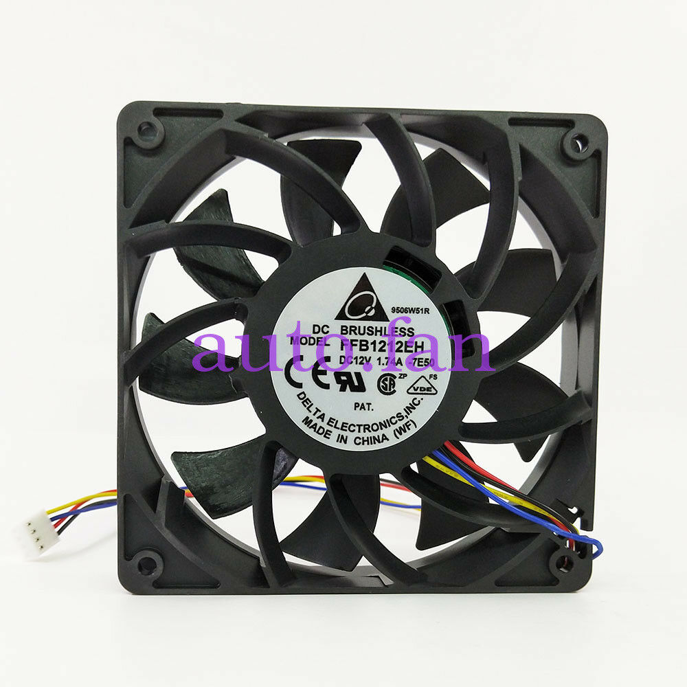 For Delta FFB1212EH dual ball fan 12v 1.74a 120*120*25MM 4-Pin