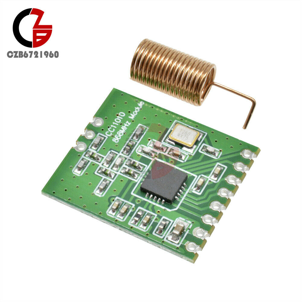 5Pcs CC1101 Wireless Module Long Distance Transmission Antenna 868MHZ M115 GFSK