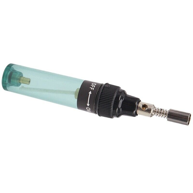 Cordless Torch Solde Iron MT-100 Butane Gas Solde Iron Pen(Green) Z8T1