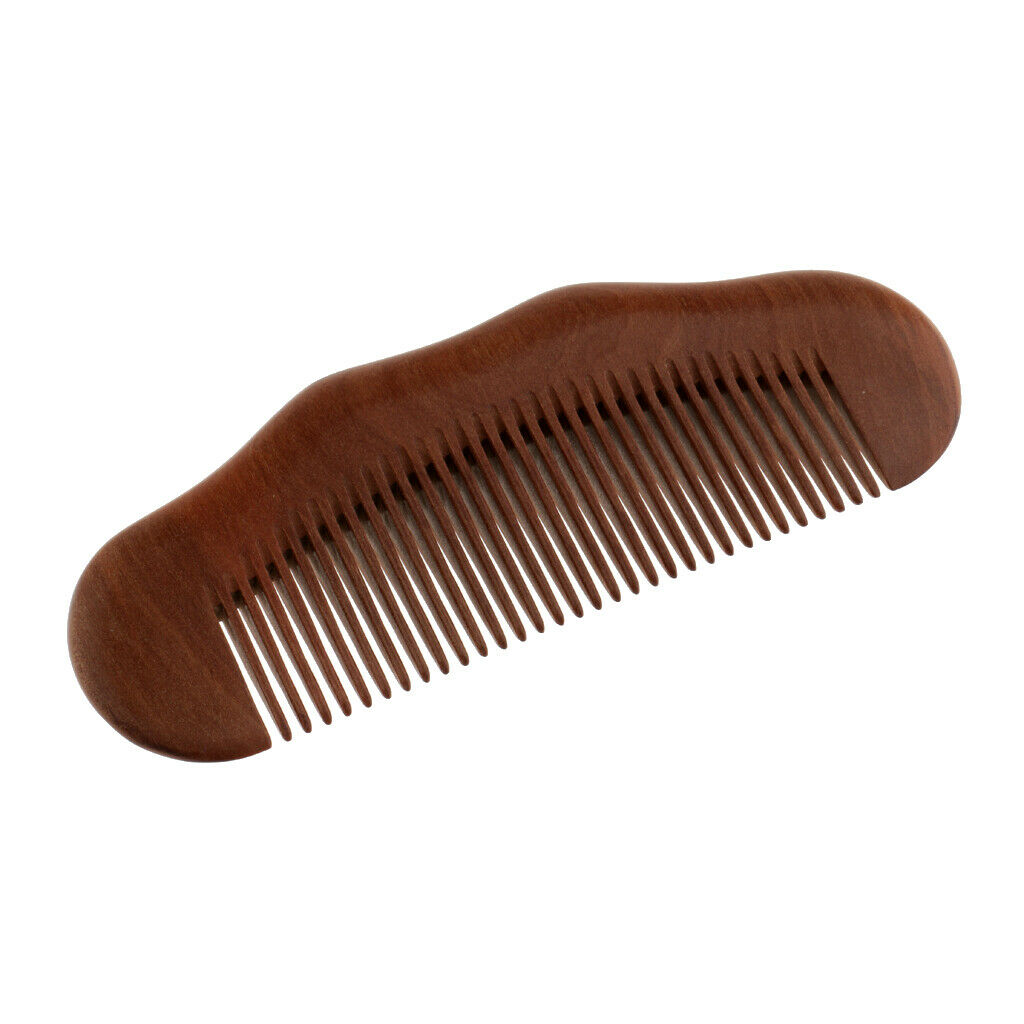 Natural Peach Wood Comb Anti Static Hair Care Combs Head Massage Fine Teeth