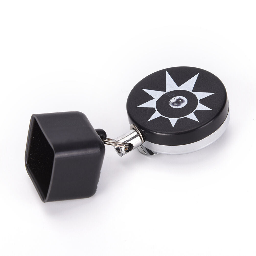 Billiards Snooker Pool Retractable Cue Chalk Holder with Belt ClipBDAU