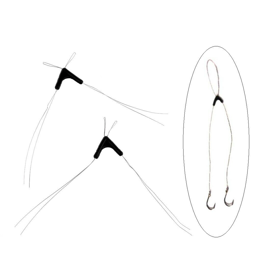Rubber Fishing Hook Separater Anti  Fishing Double Hook Accessories