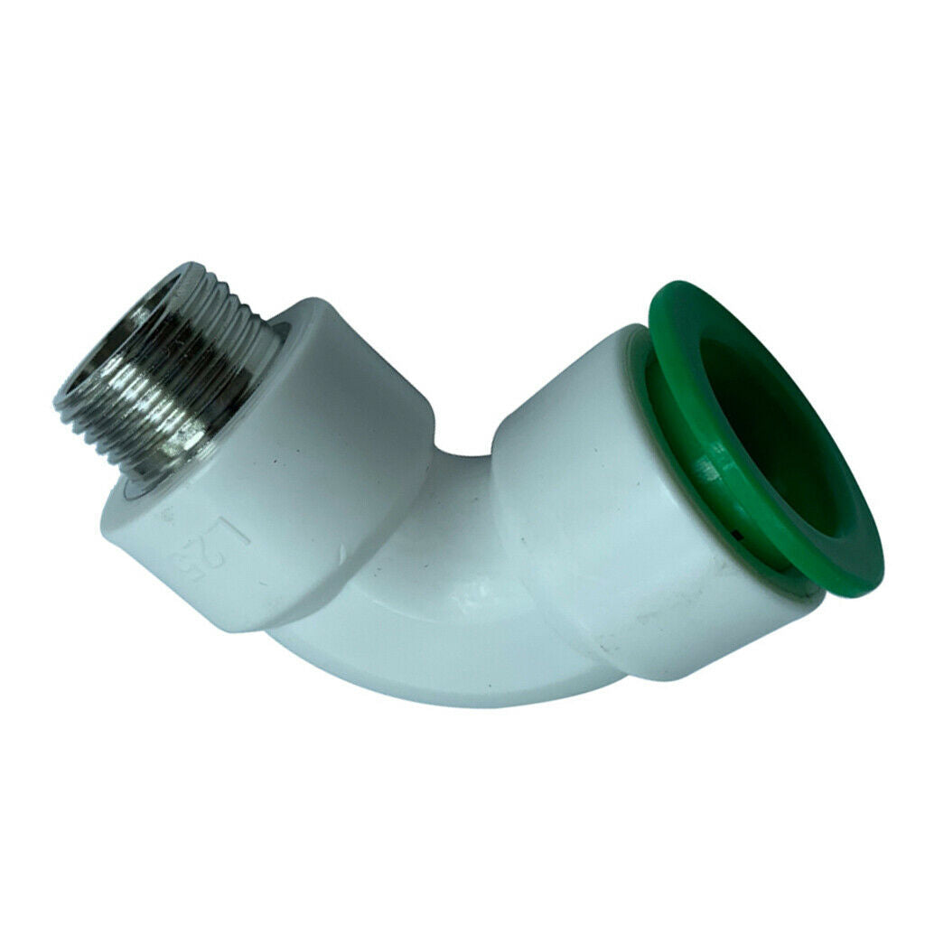 1pc PPR Tube Fittings Through Quick Connector Plumbing Water Pipe Adapter E