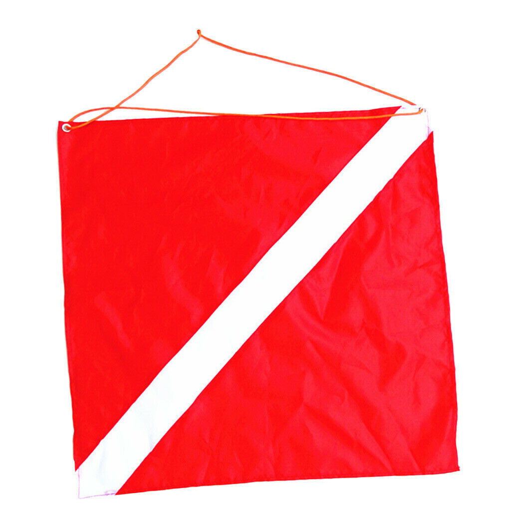 Diver Down Flag, Red and White Flag, Scuba Flag, Maritime Signal Flag 20x24