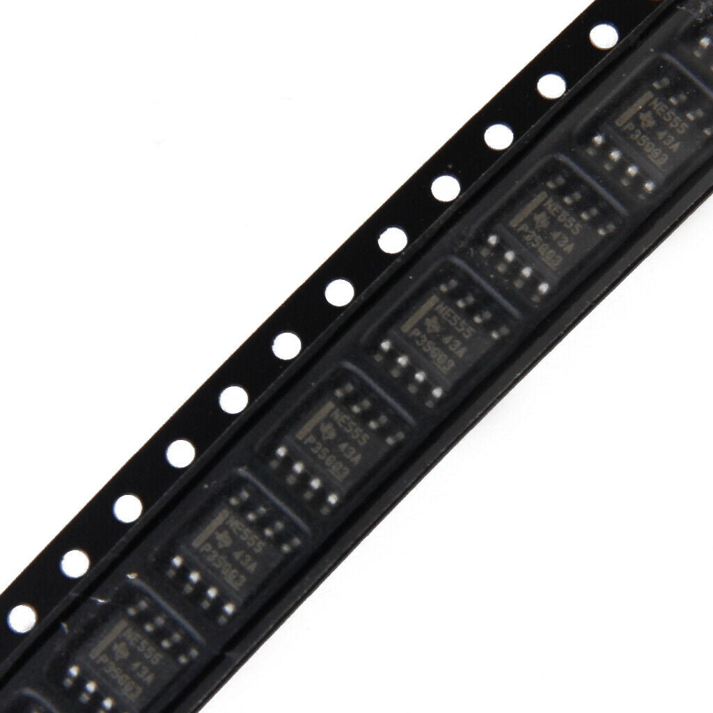 10pcs 4.5-16V  NE555 SOP8 Integrated Circuit Timer Kits Component