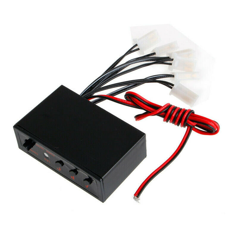 6 Ways LED Car Strobe Flash Light Lamp Emergency Flashing Controller Box .l8