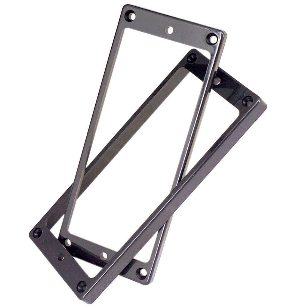 2Pcs Double Coil Humbucker Pickup Surround Rings for 8 String Guitars