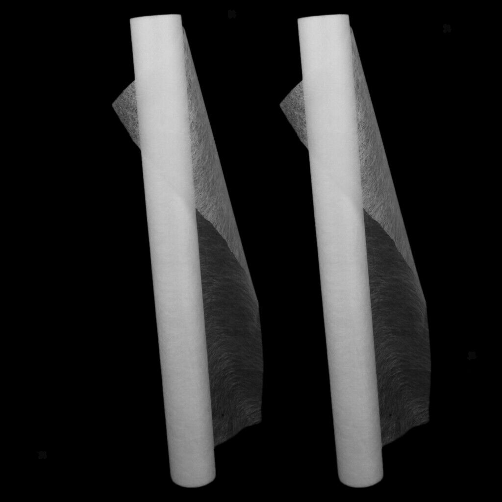 2Pcs DIY DOUBLE SIDE WONDER WEB IRON ON FUSIBLE BONDING HEMMING TAPE 42cm 4Meter