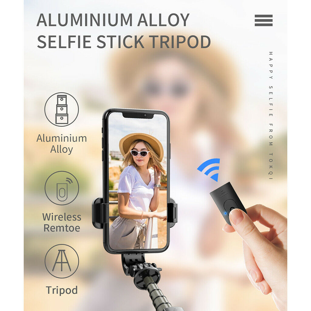 3in1 33.9" L03 Tripod Selfie Stick with Detachable Remote for   Android