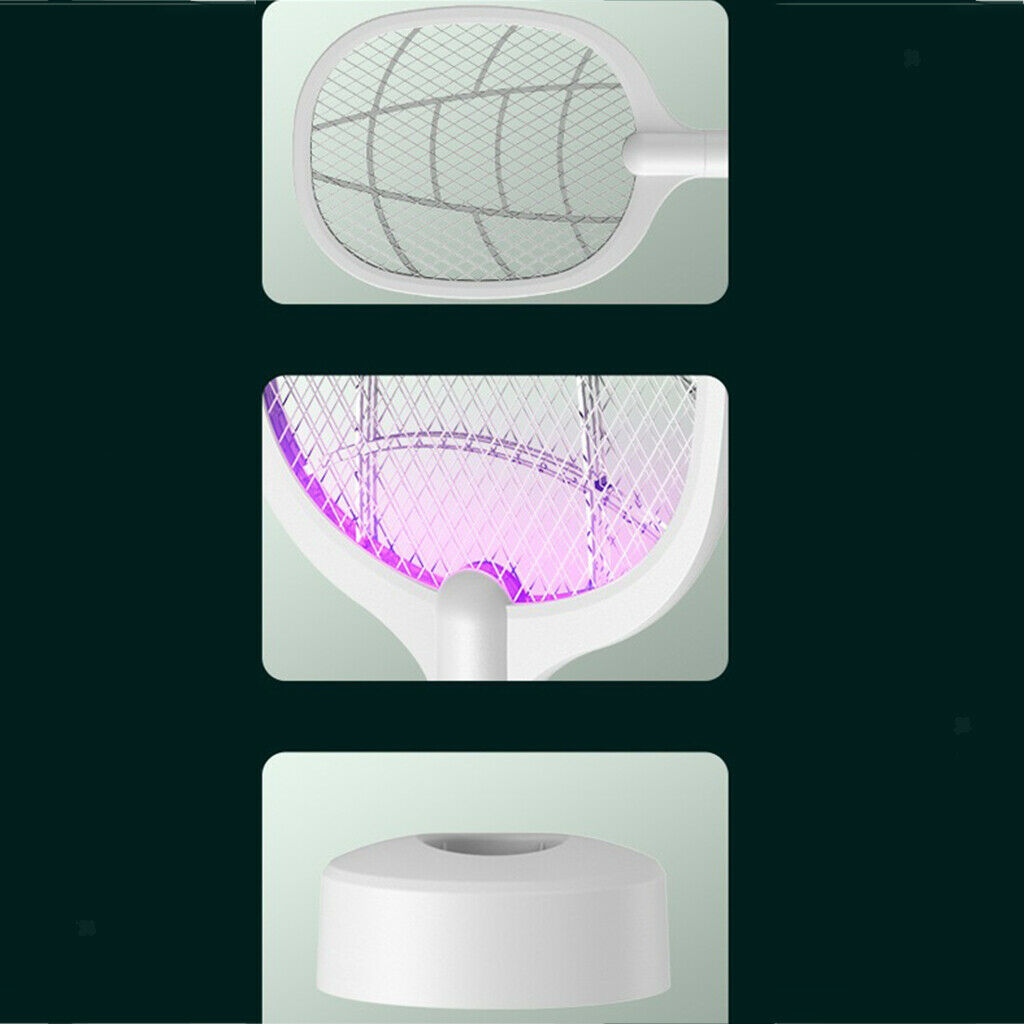 USB Electric Mosquito Swatter LED Bug Wasp Fly Mosquito Pest Zapper Outdoor