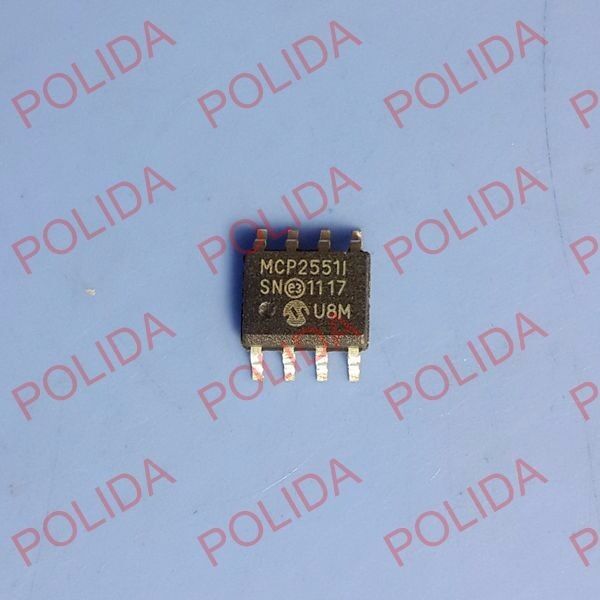 1PCS TRANSCEIVER IC MICROCHIP SOP-8 MCP2551-I/SN MCP2551T-I/SN MCP2551I MCP2551