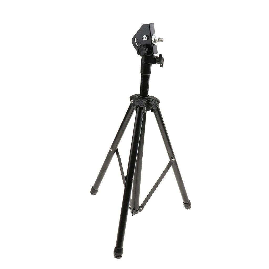 Durable Black Tripod Dumb Drum Stand Holder Practice Pad Rack Support