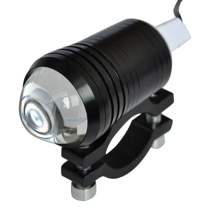 2x  U1 Lens LED Motorcycle Headlight Driving Fog Light Spot Lamp