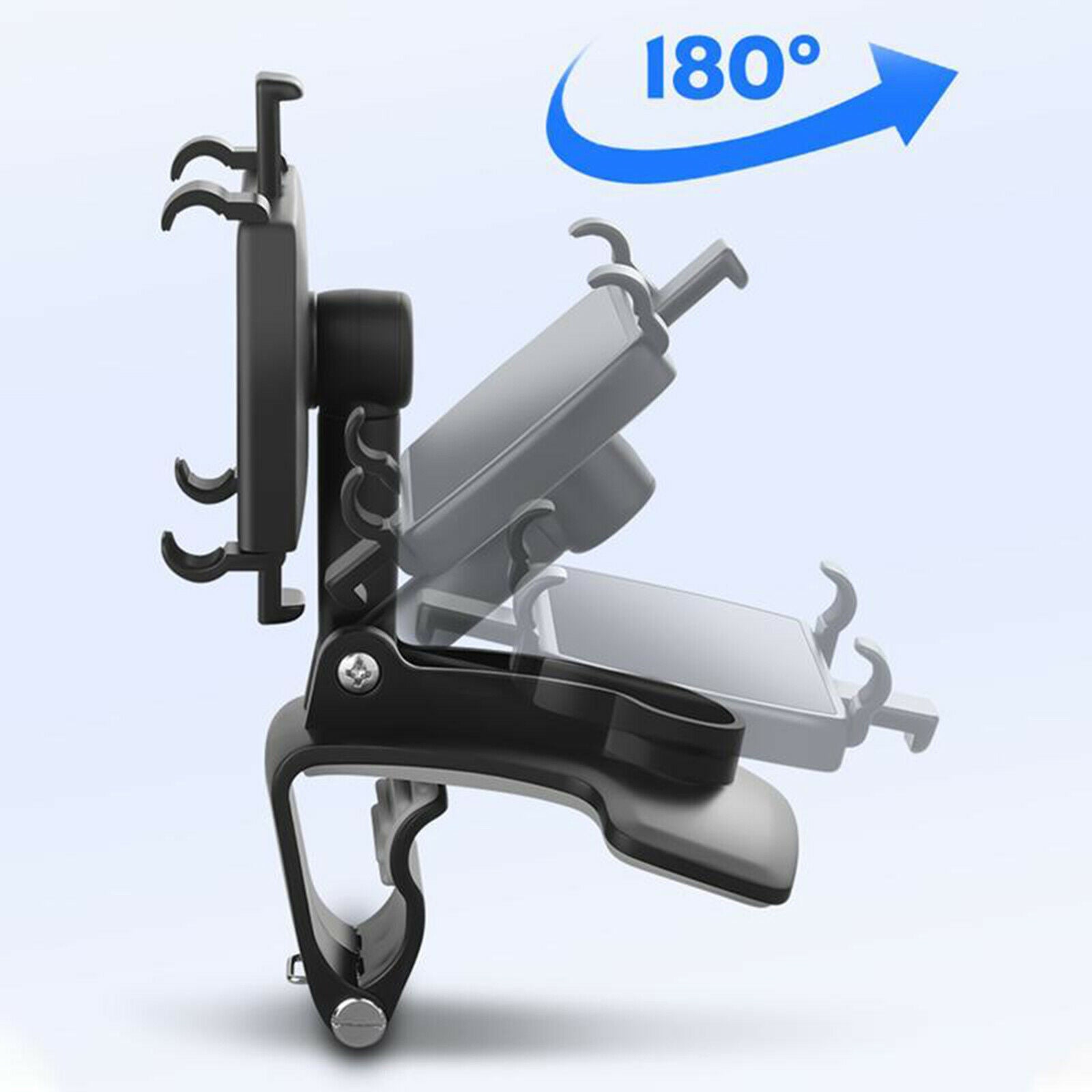 Mobile Phone Holder Dashboard Clamp Universal 360 In Car Dash Non-Slip