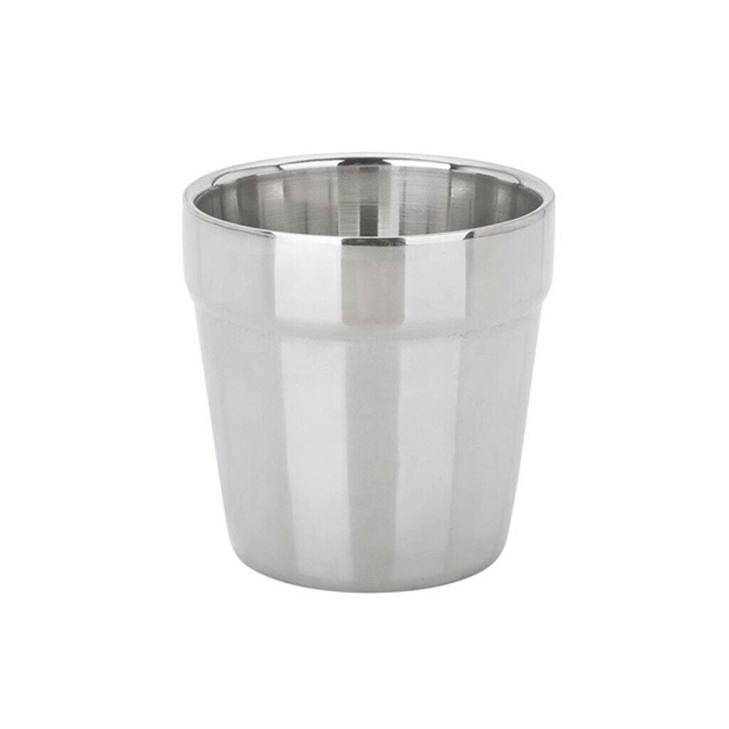 Stainless Steel Tumbler Double Wall Beer Cup Picnic Office Mug Barware