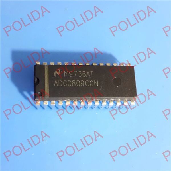 5PCS Analog to Digital Converters IC NSC DIP-28 ADC0809CCN ADC0809CCN/NOPB