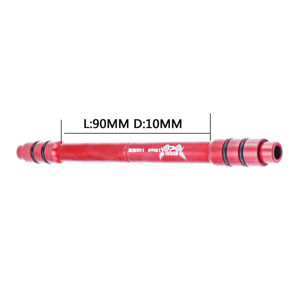 2Pcs MTB Aluminum Alloy 12mm Thru Axle To 9mm Quick Release Skewers Adaptor
