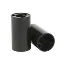 5Pcs AA to C Size Cell Battery Holder Case Converter Adapter Black Plastic Box