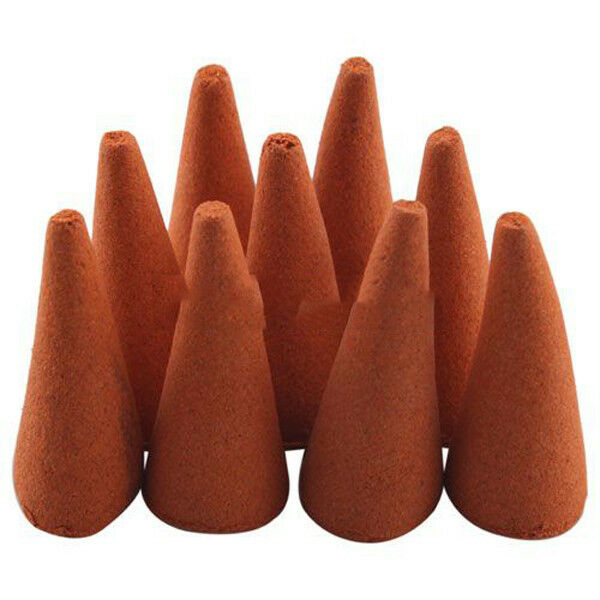 30x Dalily Colorful Fragrances Mix Scent Incense Cones Natural Plant Sour.l8