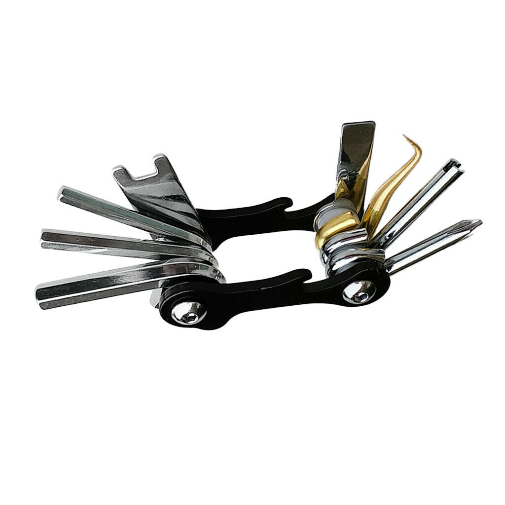 Professional 8 in 1 Scuba Diving Maintenance and Repair Multi Tool Black