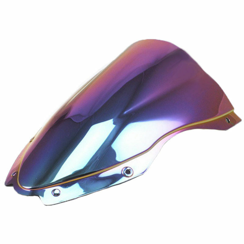 Dark  Motorcycle Double Bubble Windshield for Kawasaki Ninja ZX10R ZX 10R 16-18