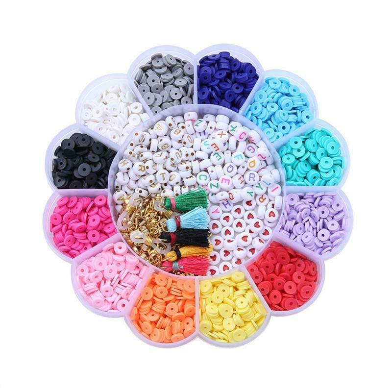 2400 Pieces Beads Other Accessories Jewelry Bead DIY Making Craft Letters Beads