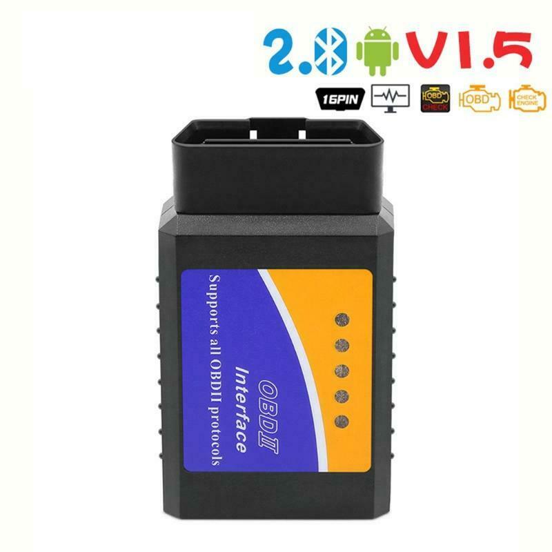 Bluetooth-compatible OBD2 Scanner Diagnostic Code Reader Scan Tool Reset Clear