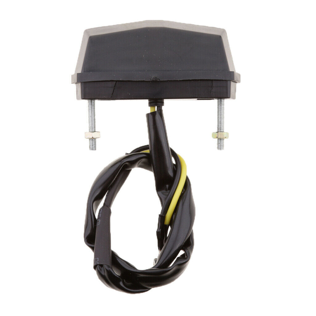 LED Rear Brake Stop Tail Light Lamp Number Plate Light For Motorcross Bikes