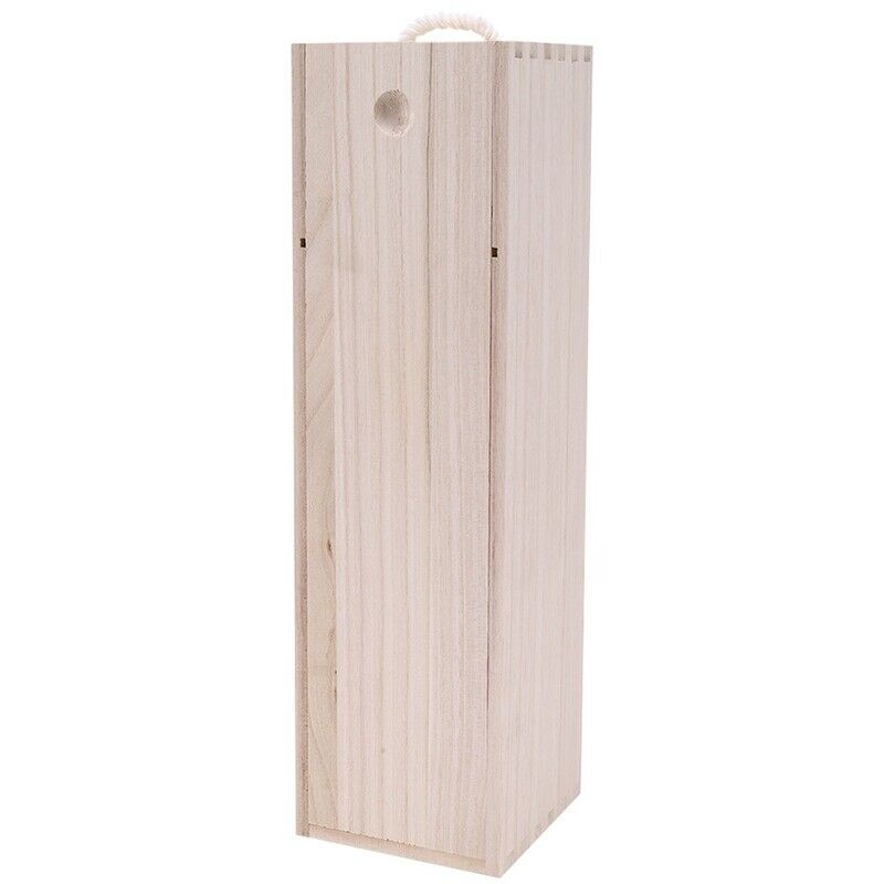 Red Wine Bottle Wooden Packing Box For Hampagne Flute Special Wooden Gift WrapK1