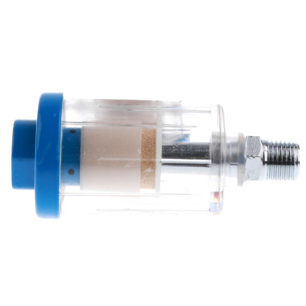 In-line 1/4 Inch Oil Water Trap Filter Separator Pneumatic Spraying Equipment