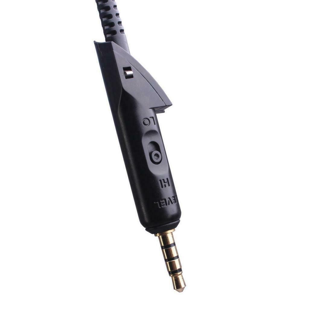Lovoski Replacement Audio Cable with Mic For -15 QC15 QC2 Headphones