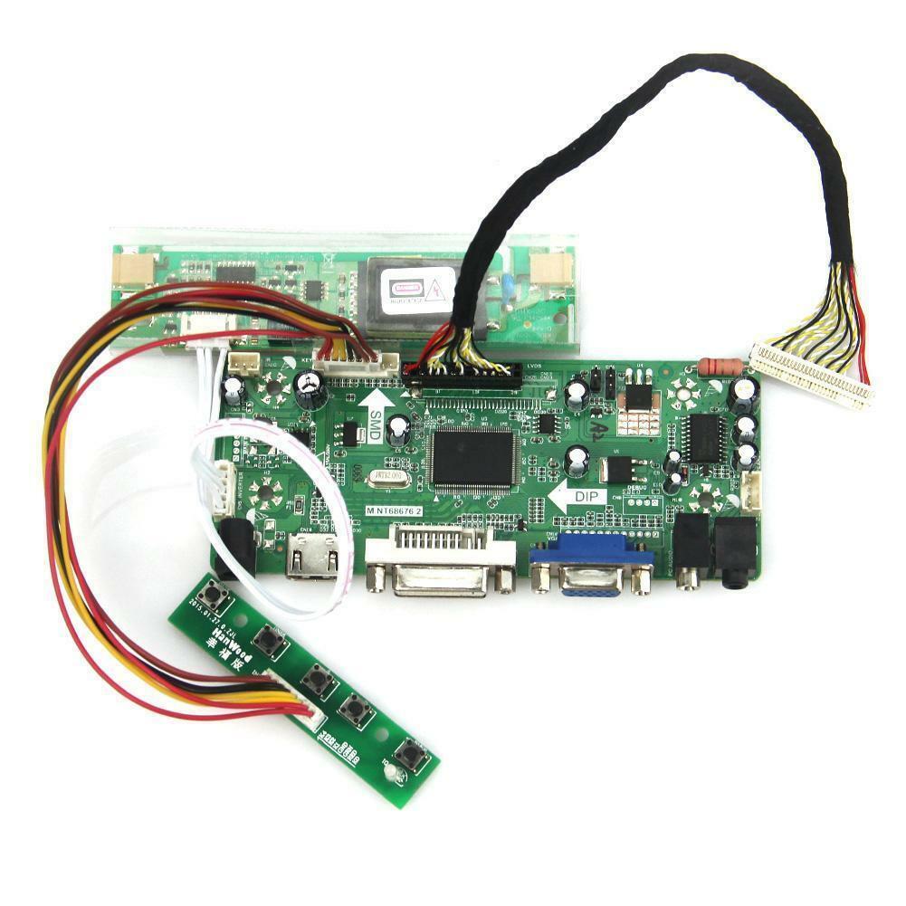 for LQ164M1LA4A  16.4" 1920x1080 Controller Board(HDMI+VGA+DVI+Audio+Earphone)