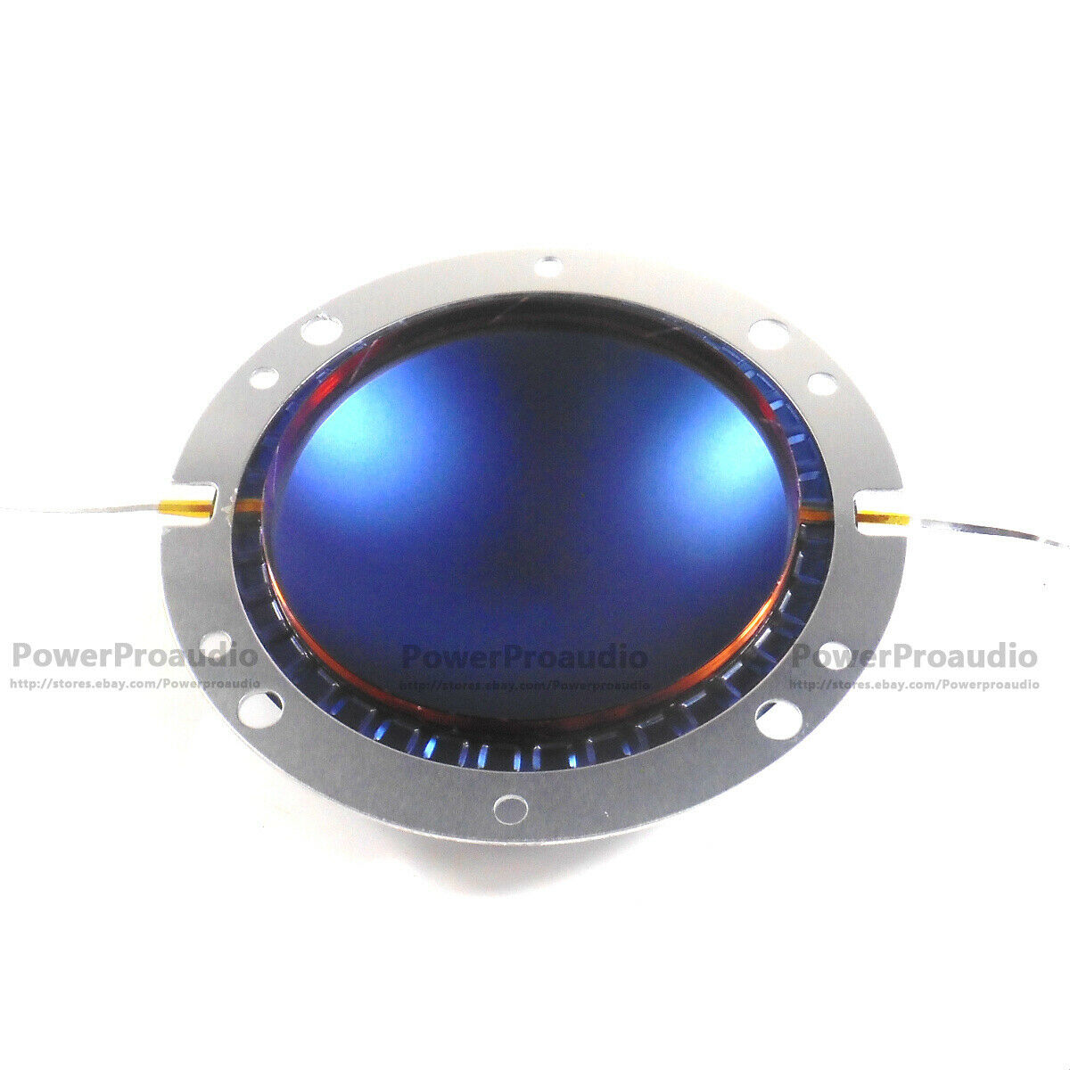 2 x Diaphragm Kit  for P Audio SD-75BF SD75BN Driver VC 76mm 8ohm Blue Titanium